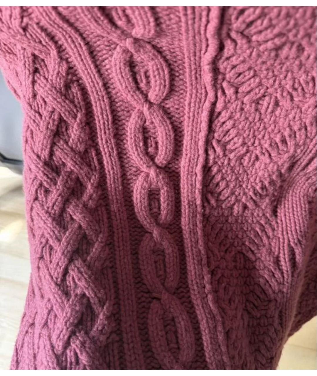 HERMES Розовый кашемировый джемпер / свитер, фото 3