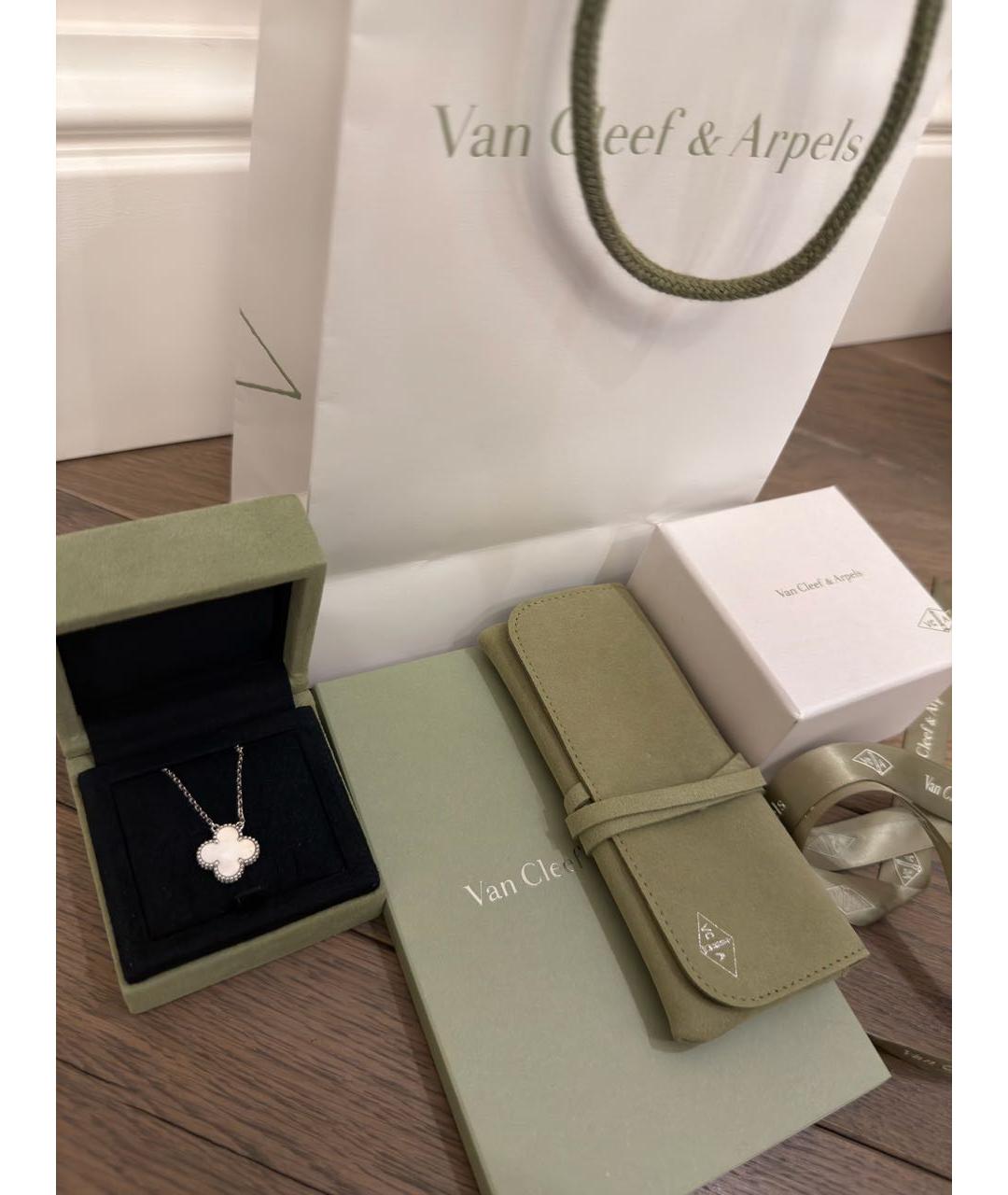 VAN CLEEF & ARPELS Белое колье из белого золота, фото 3