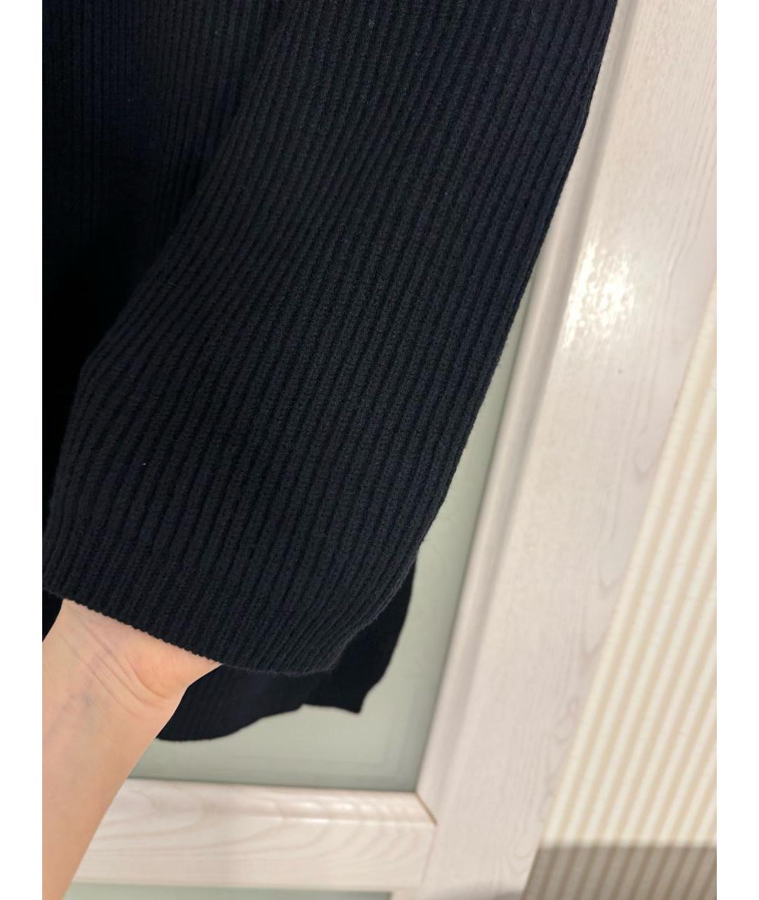 TOTEME Черный шерстяной джемпер / свитер, фото 4
