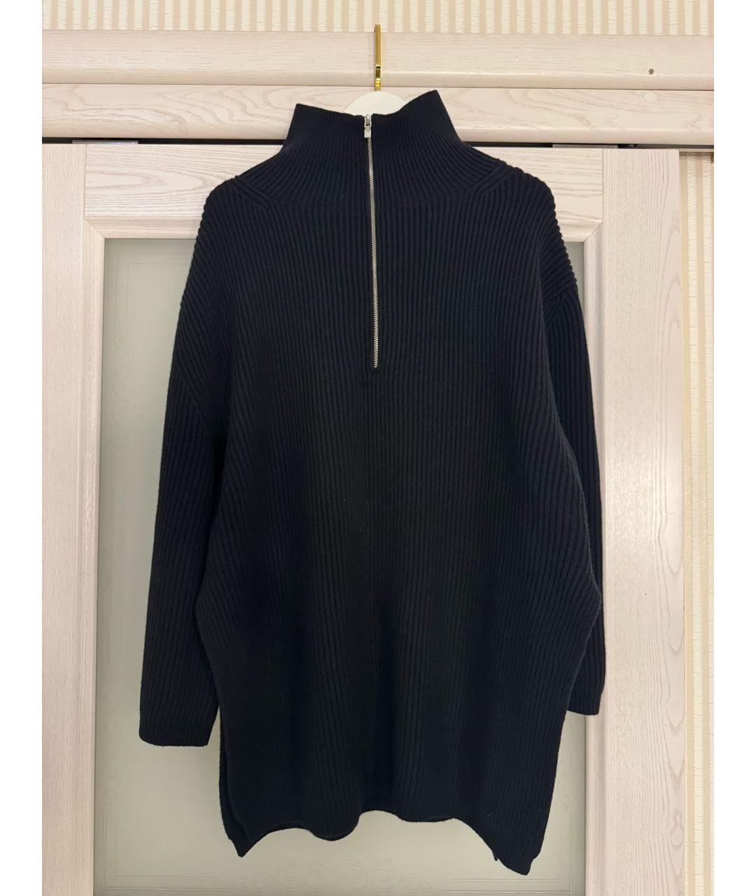 TOTEME Черный шерстяной джемпер / свитер, фото 5