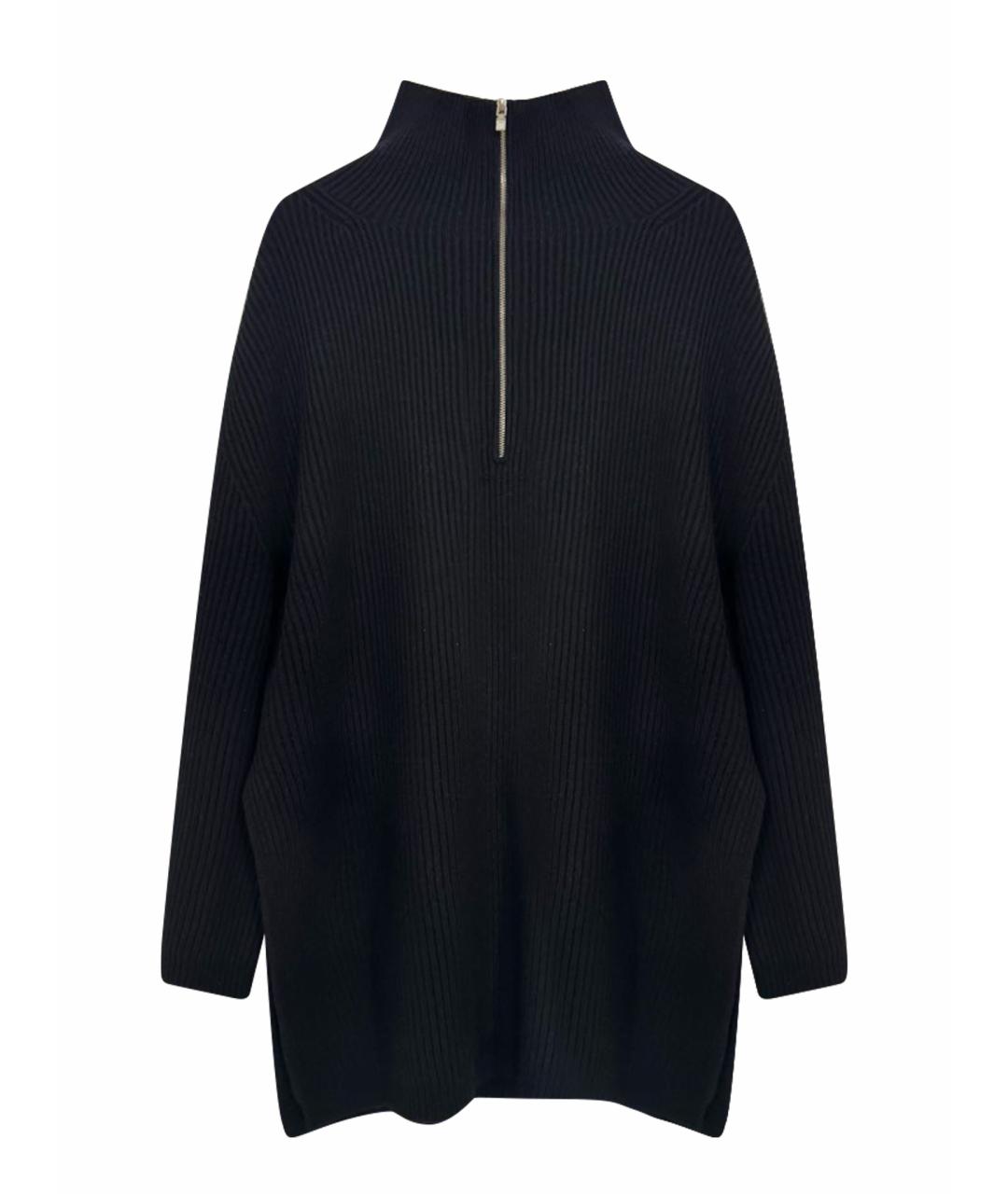 TOTEME Черный шерстяной джемпер / свитер, фото 1