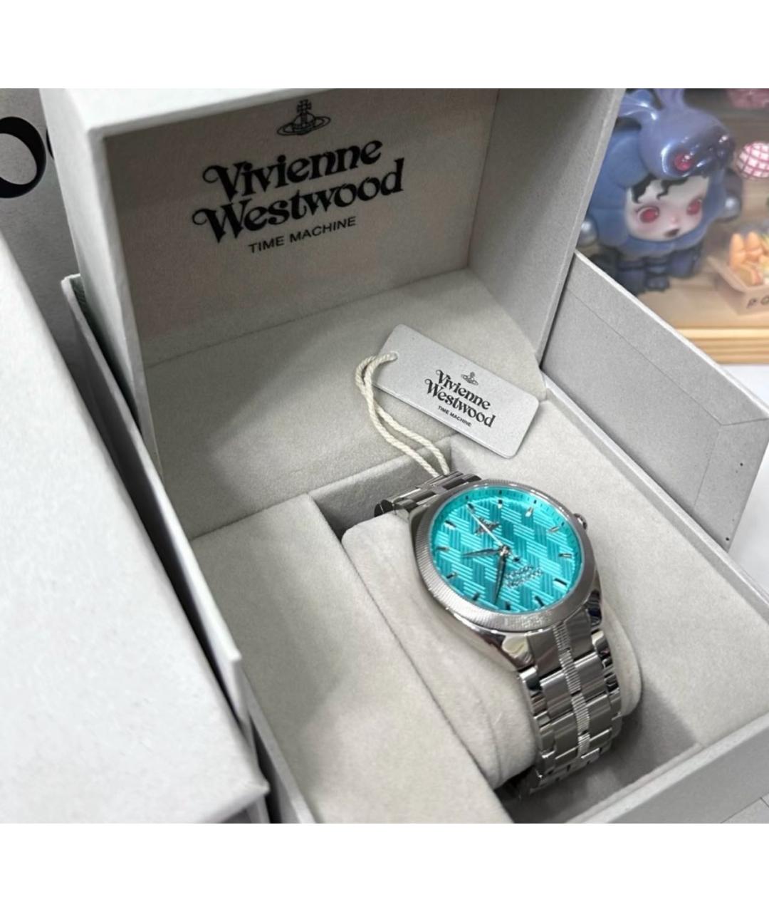 VIVIENNE WESTWOOD Серебряные металлические часы, фото 5