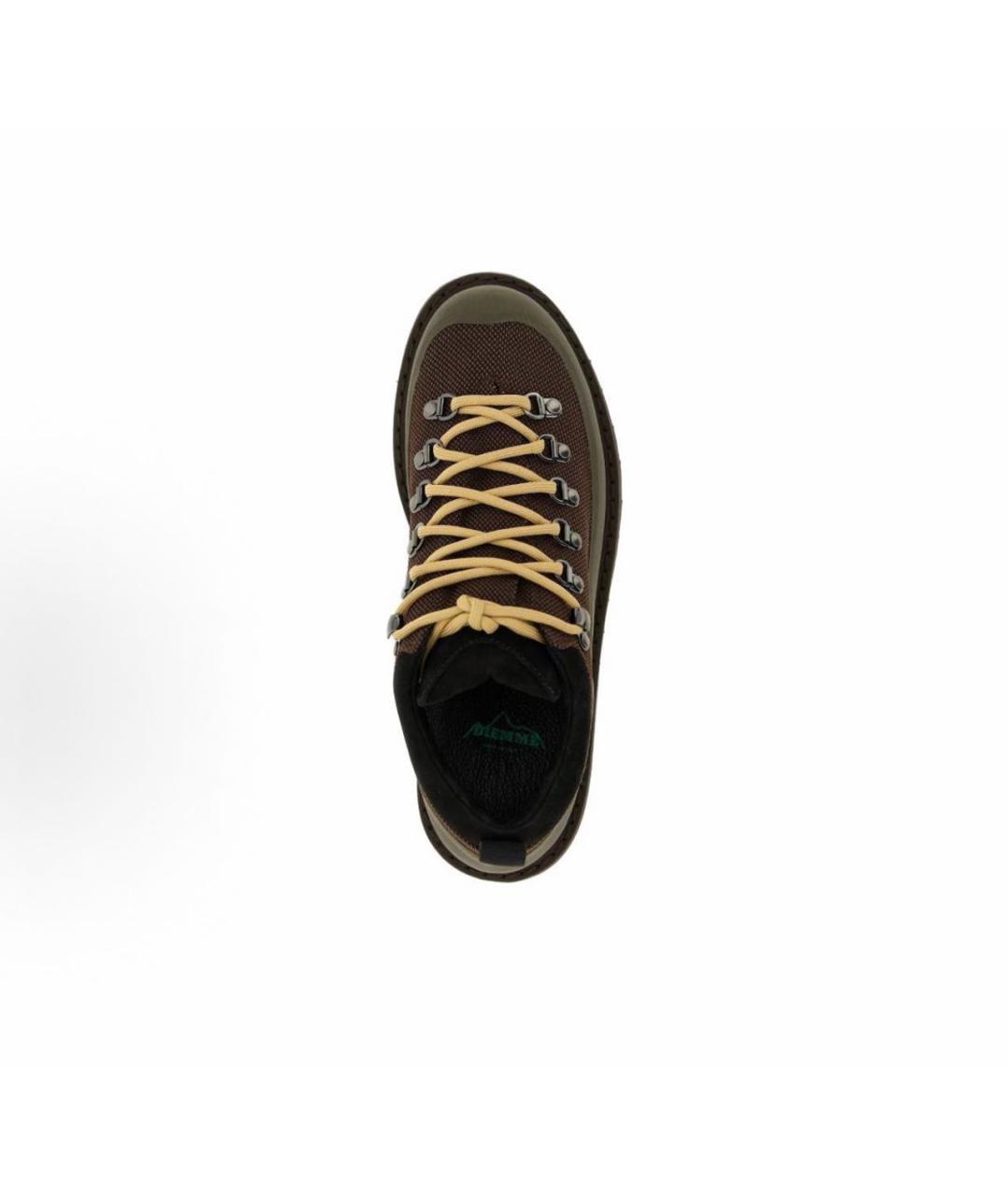 DIEMME Мульти нубуковые низкие ботинки, фото 3