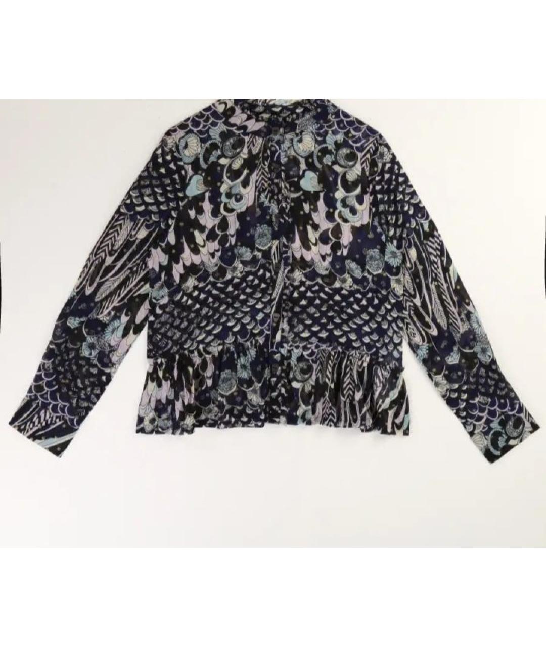 ZADIG & VOLTAIRE KIDS Мульти вискозная рубашка/блузка, фото 2