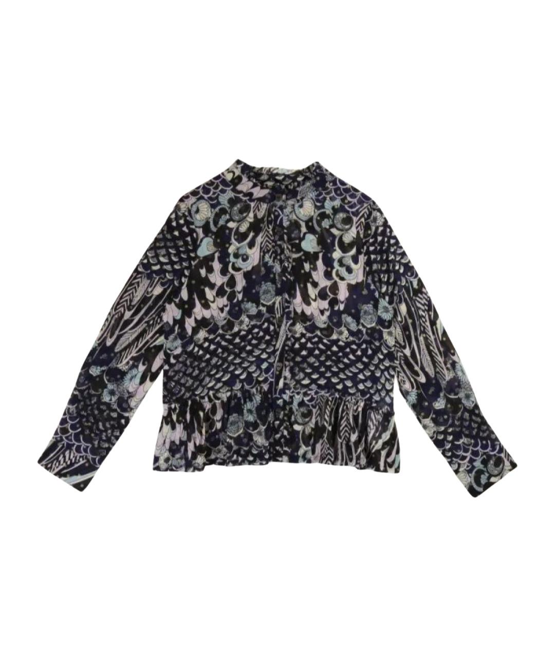 ZADIG & VOLTAIRE KIDS Мульти вискозная рубашка/блузка, фото 1