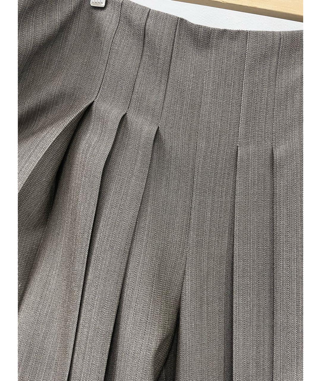 JEAN PAUL GAULTIER Бежевые шерстяные кюлоты, фото 4