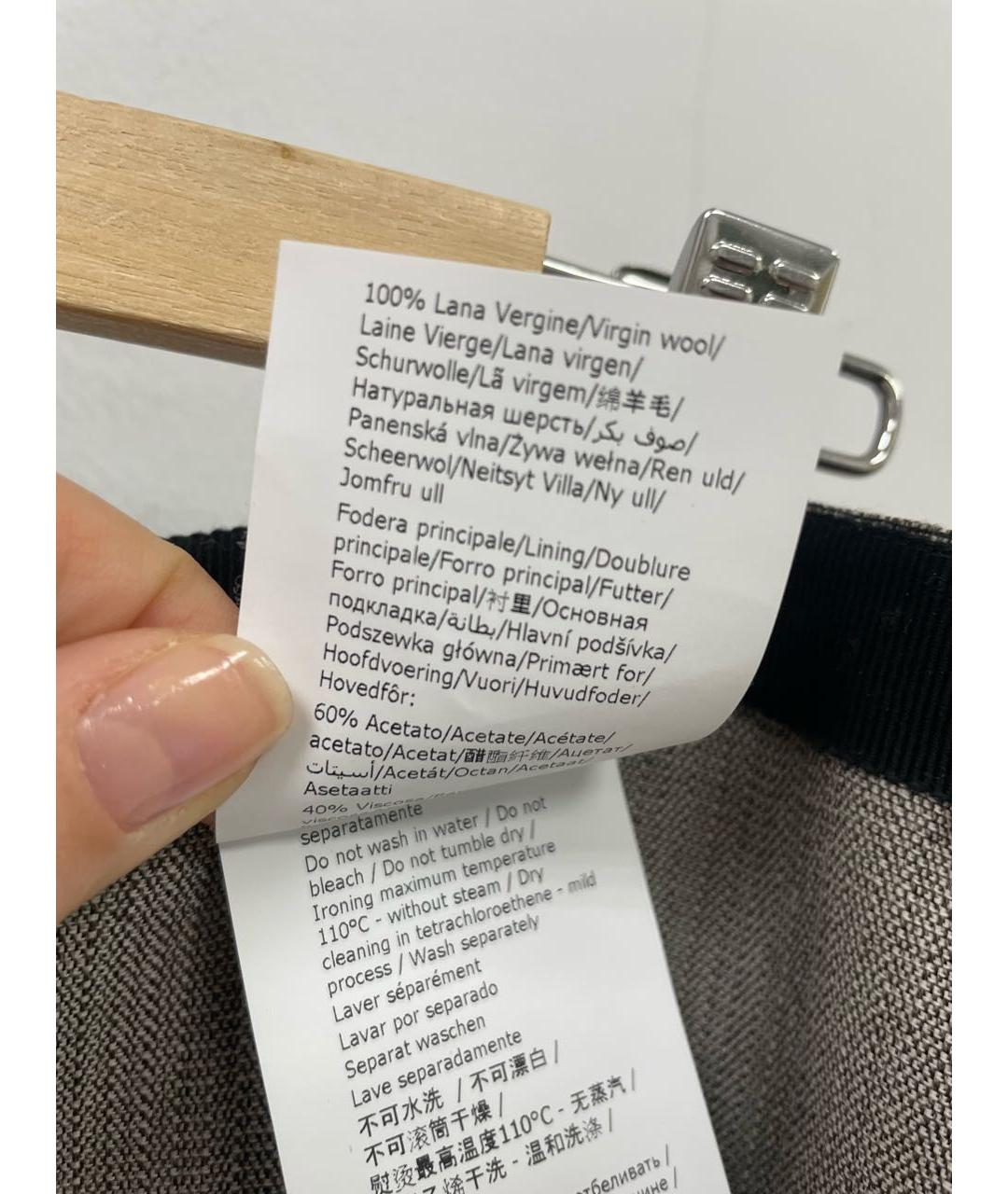 JEAN PAUL GAULTIER Бежевые шерстяные кюлоты, фото 6