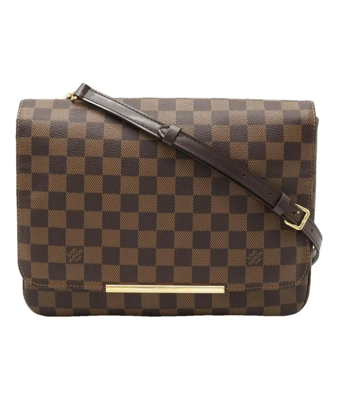 LOUIS VUITTON Коричневая сумка через плечо, фото 8