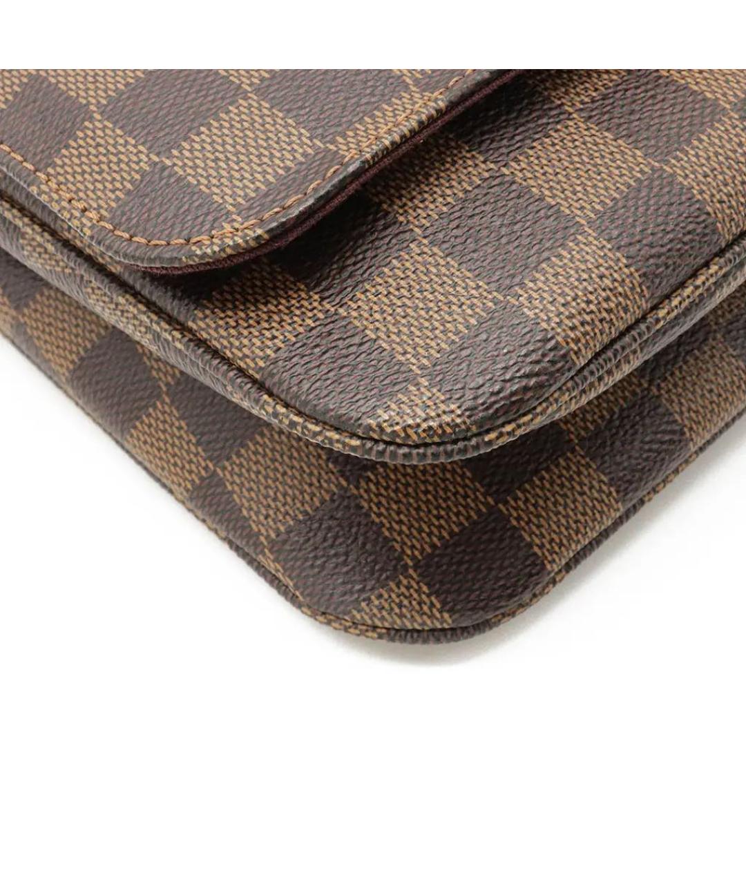 LOUIS VUITTON Коричневая сумка через плечо, фото 6