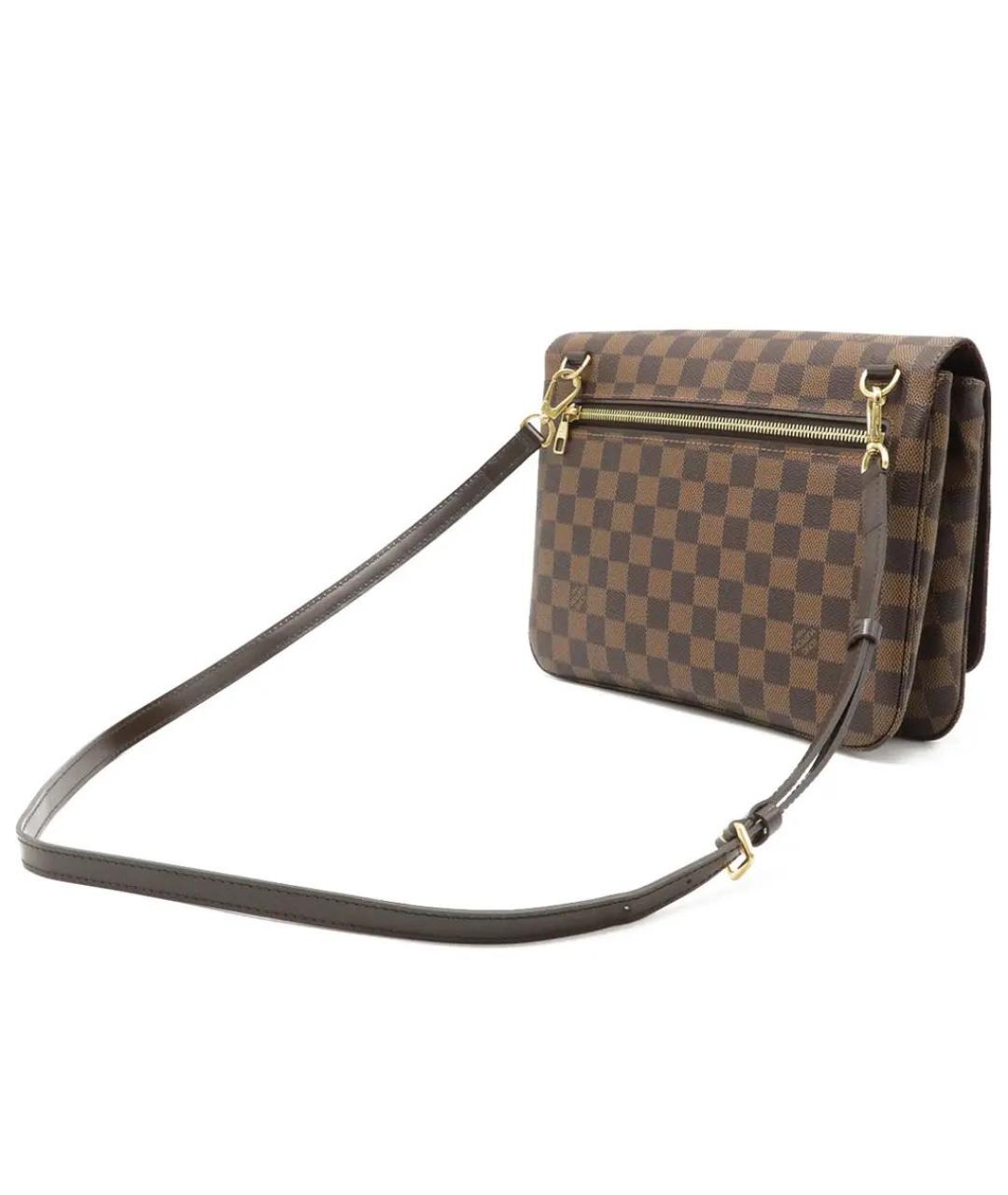 LOUIS VUITTON Коричневая сумка через плечо, фото 2