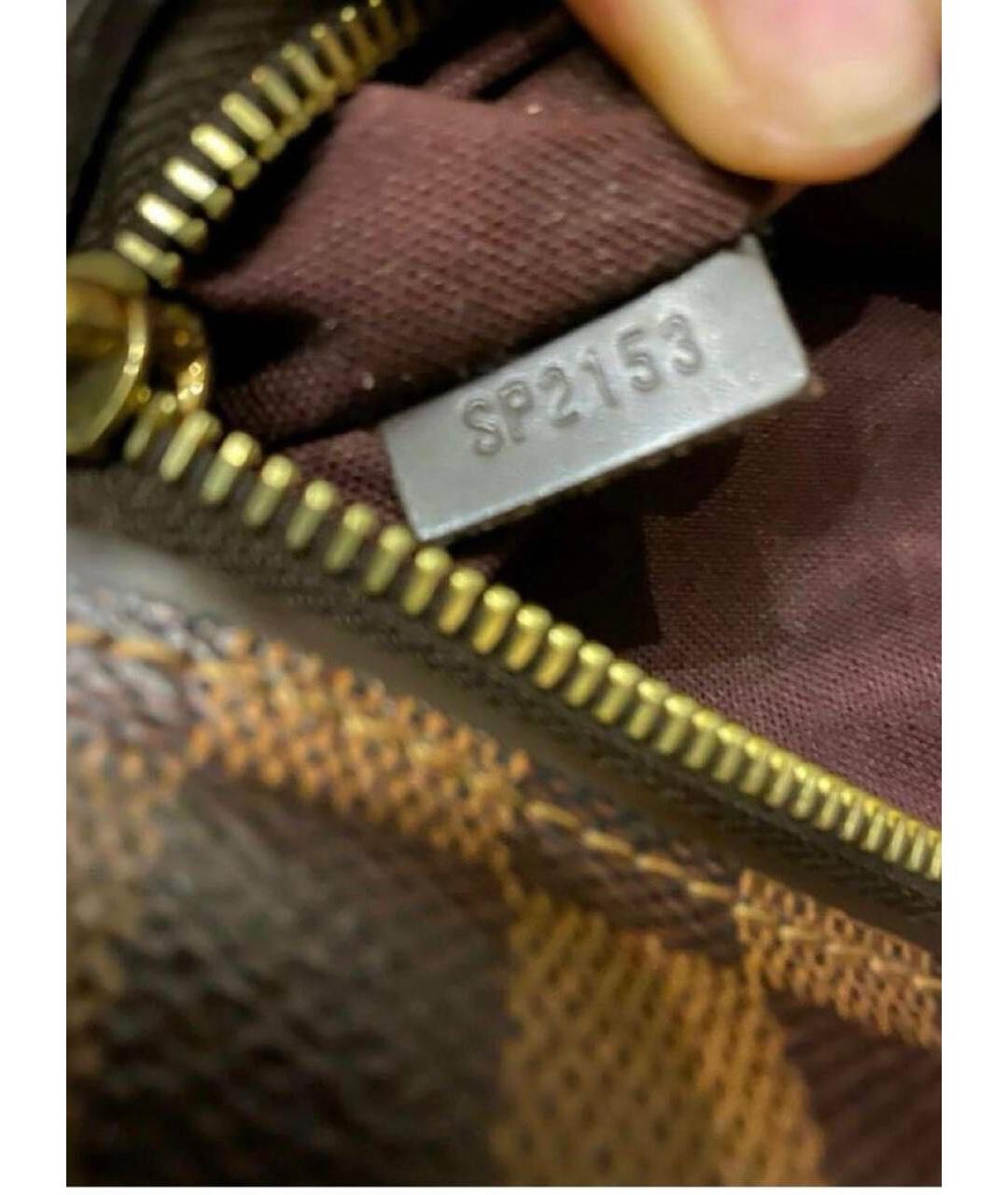 LOUIS VUITTON Коричневая сумка через плечо, фото 5