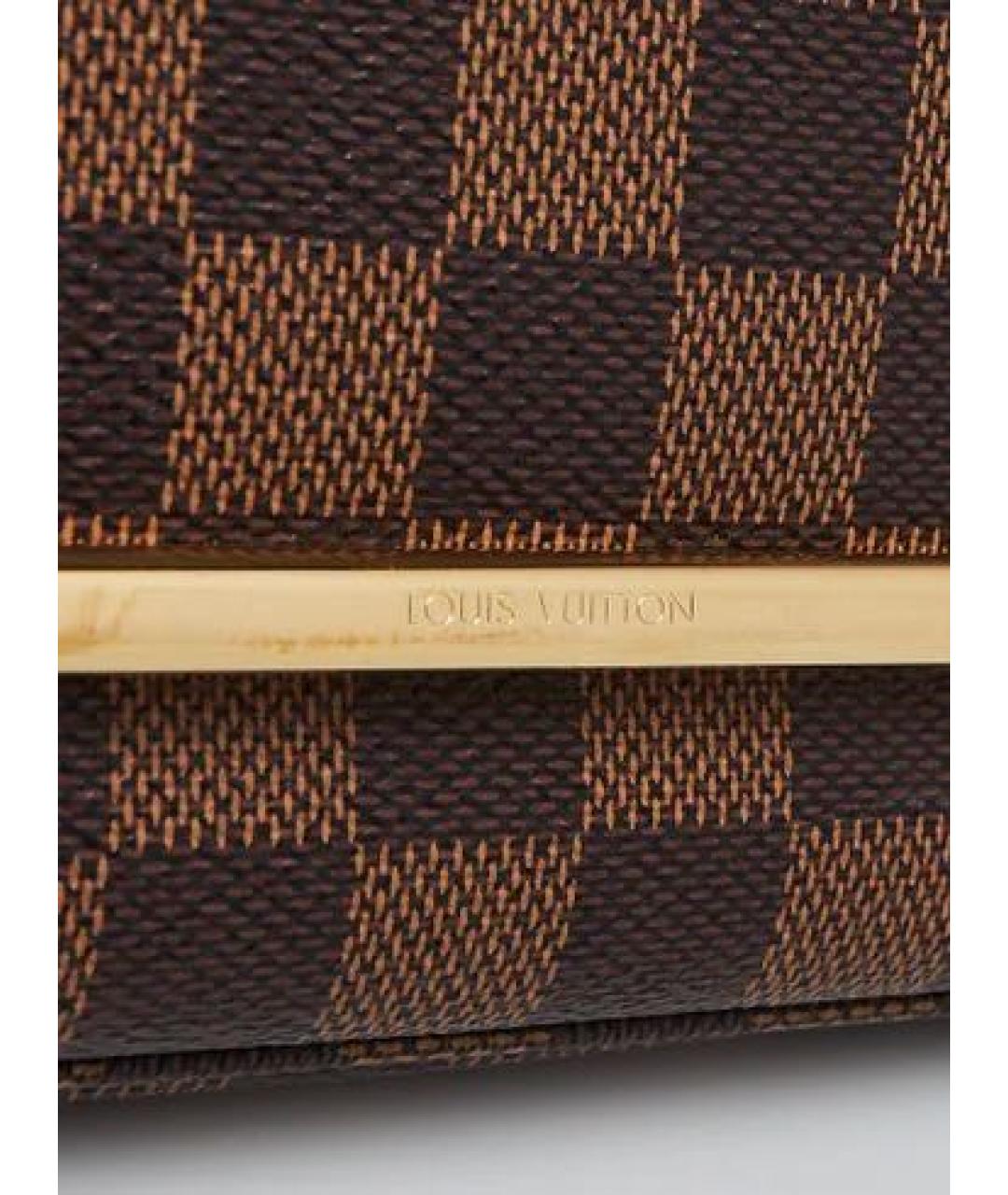 LOUIS VUITTON Коричневая сумка через плечо, фото 7