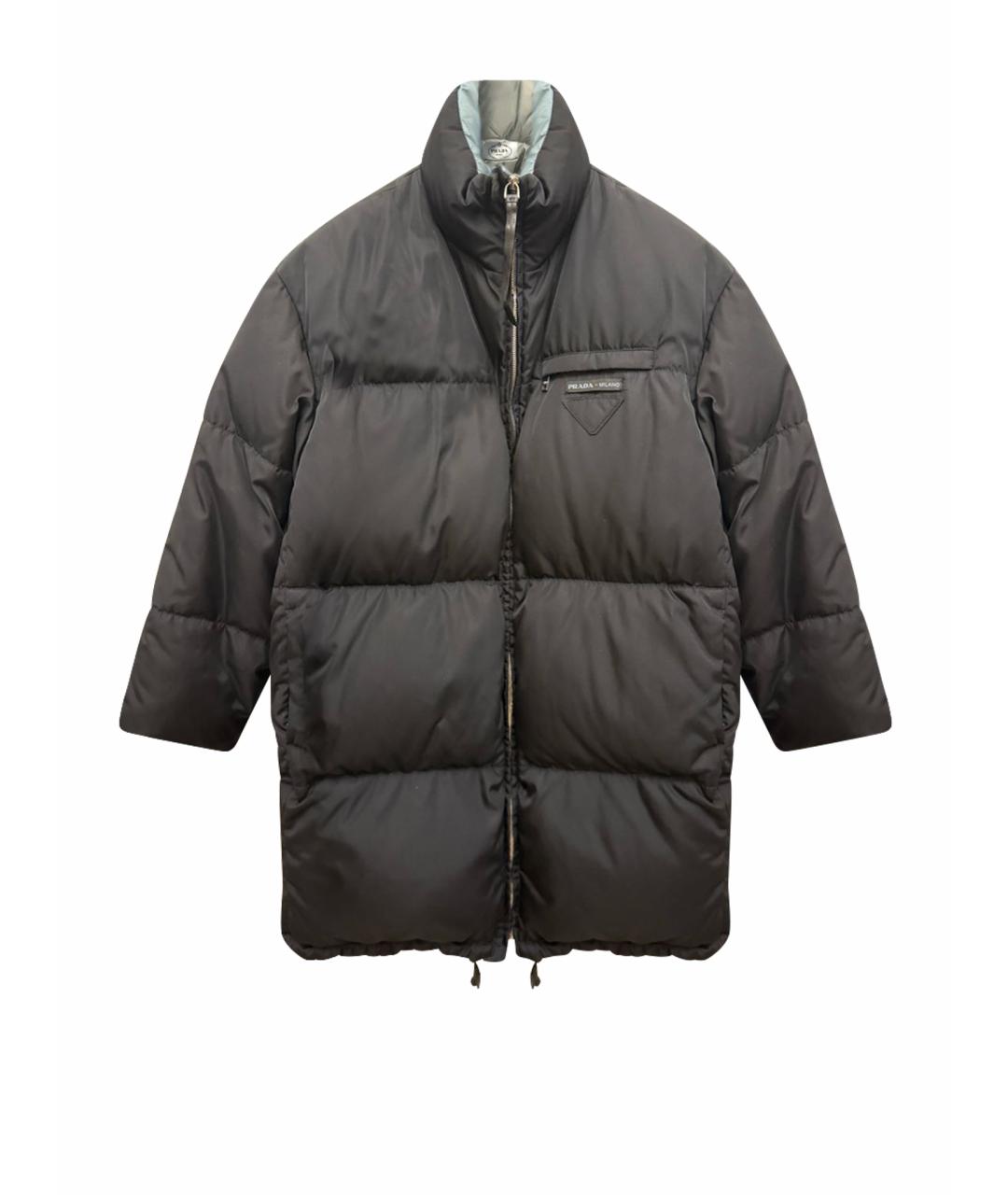 PRADA Черный пуховик, фото 1
