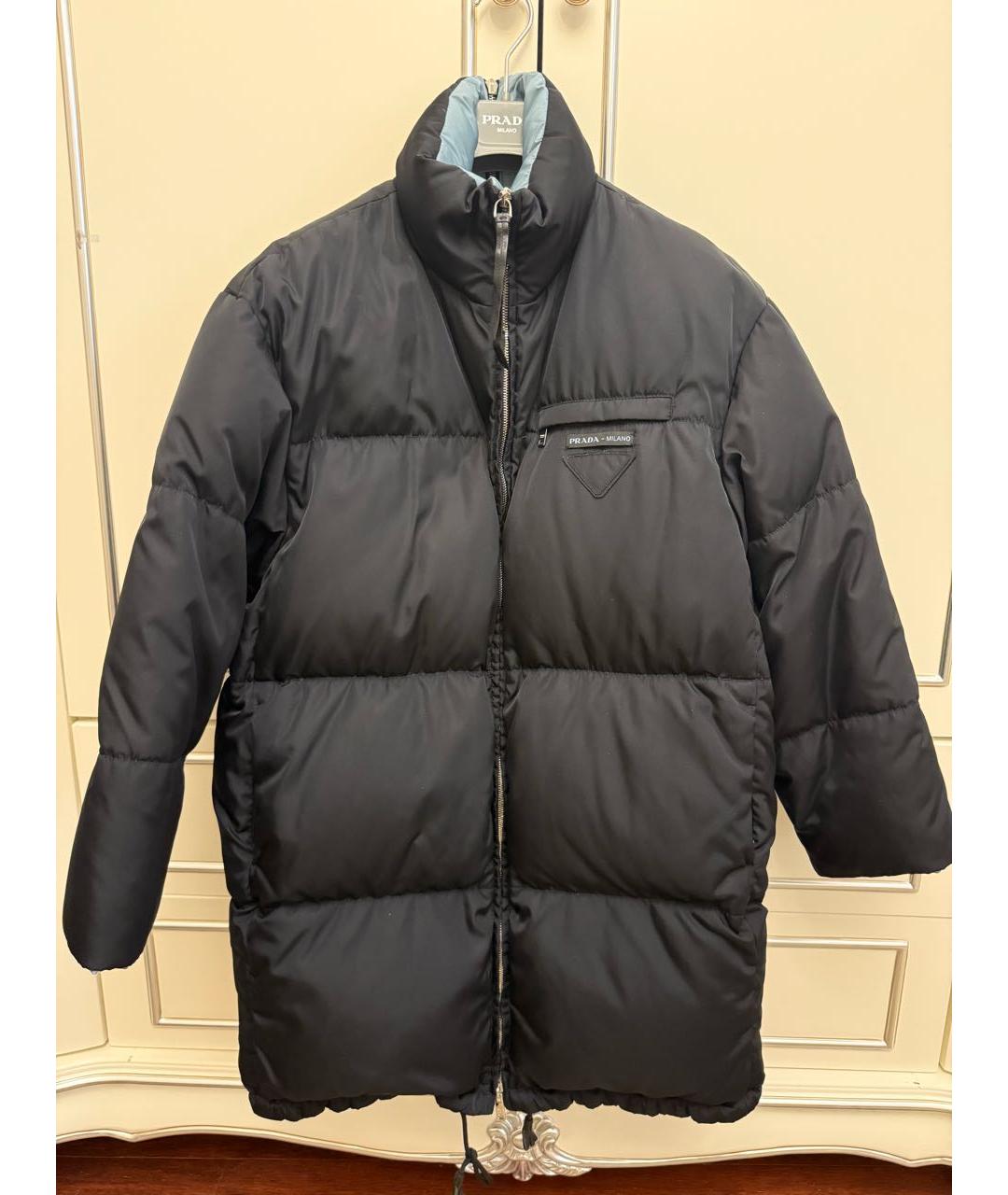 PRADA Черный пуховик, фото 8