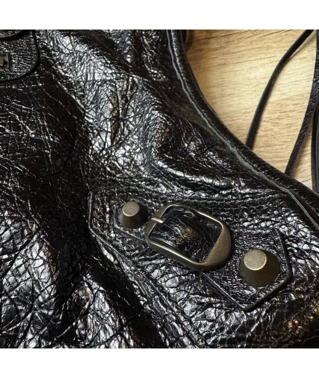 BALENCIAGA Черная сумка с короткими ручками, фото 7