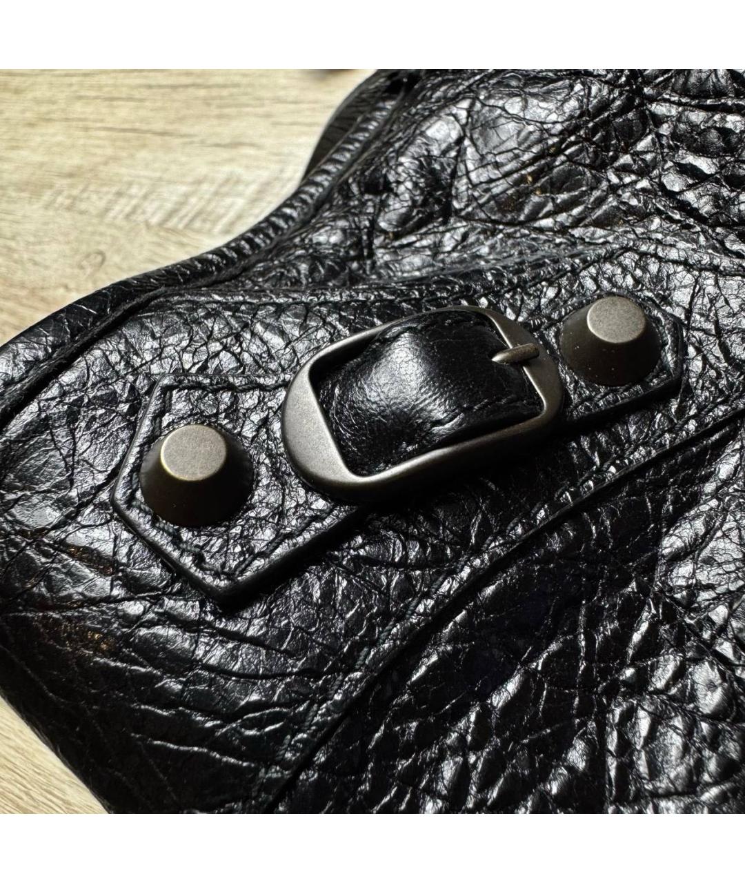 BALENCIAGA Черная сумка с короткими ручками, фото 6