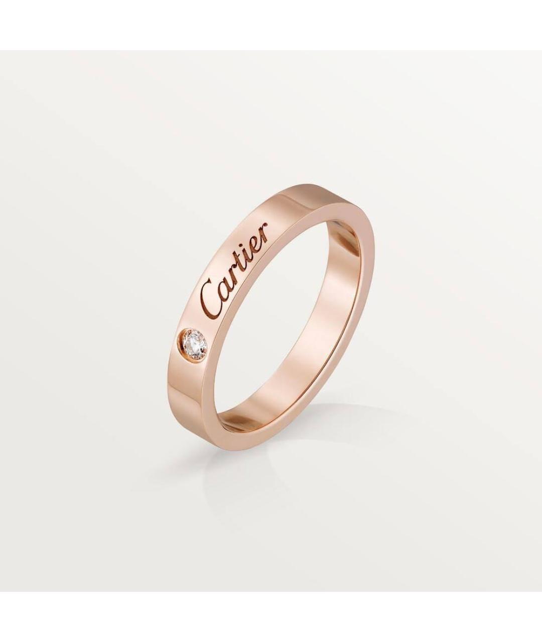 CARTIER Золотое кольцо из розового золота, фото 7