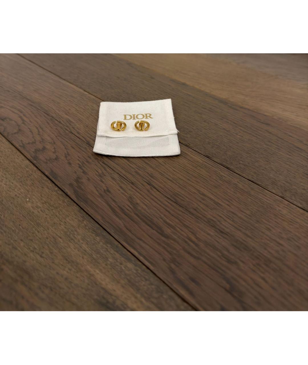 CHRISTIAN DIOR Золотые серьги, фото 2