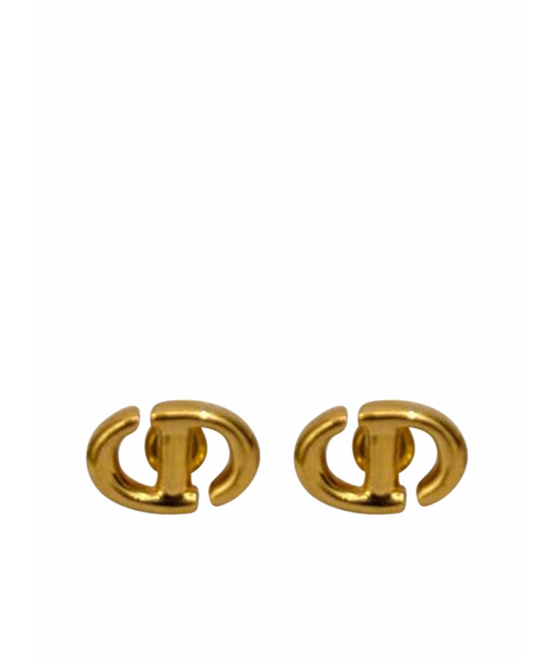 CHRISTIAN DIOR Золотые серьги, фото 1