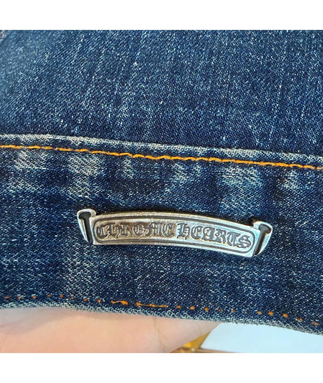 CHROME HEARTS Синяя куртка, фото 4