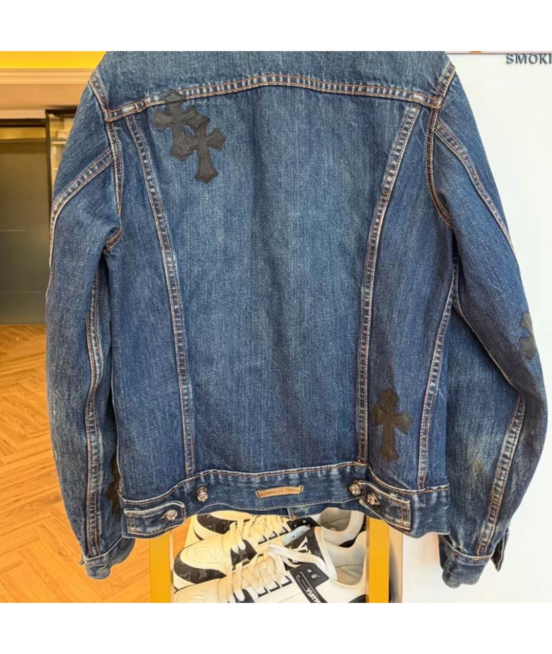 CHROME HEARTS Синяя куртка, фото 3