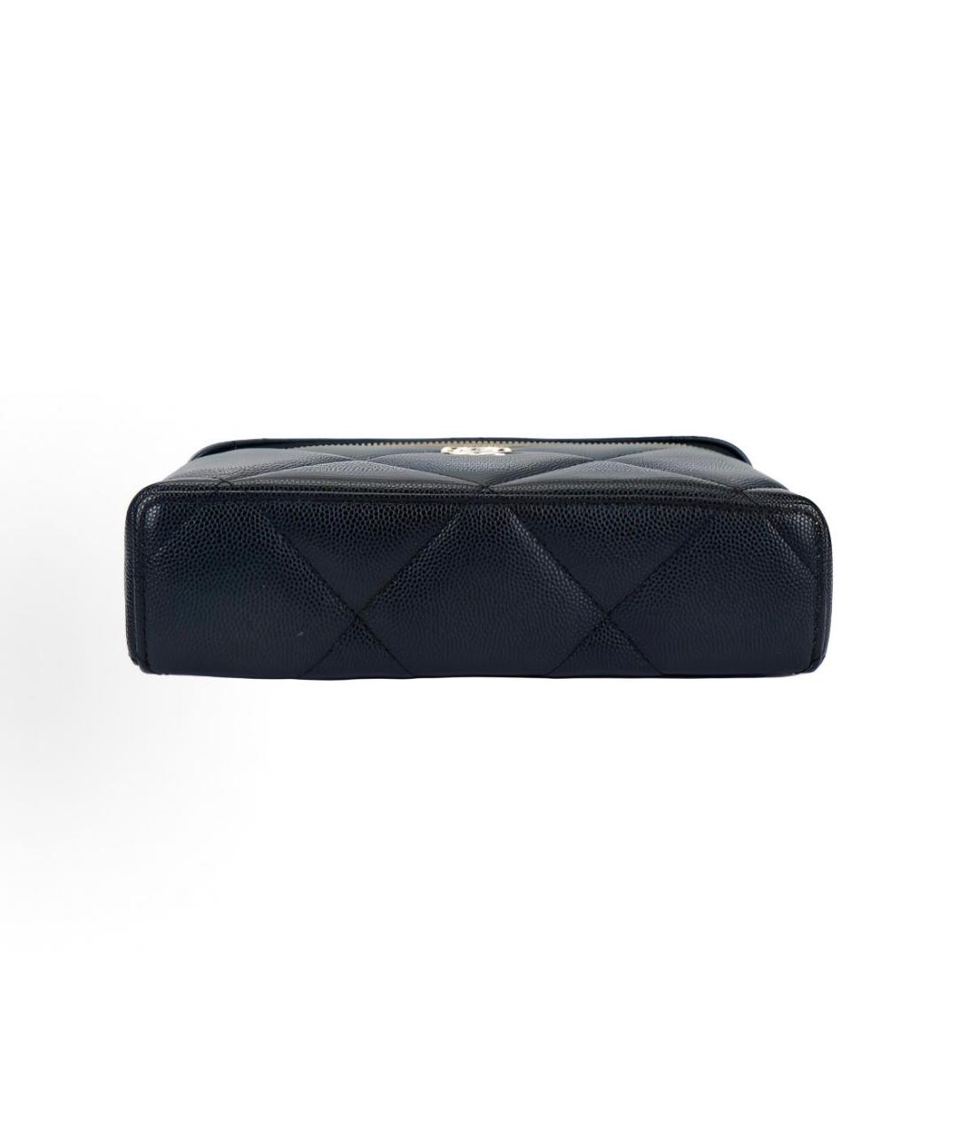 CHANEL Черная кожаная сумка через плечо, фото 3