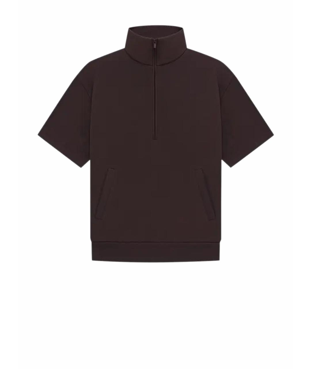 FEAR OF GOD ESSENTIALS Фиолетовое хлопко-полиэстеровое поло с коротким рукавом, фото 6