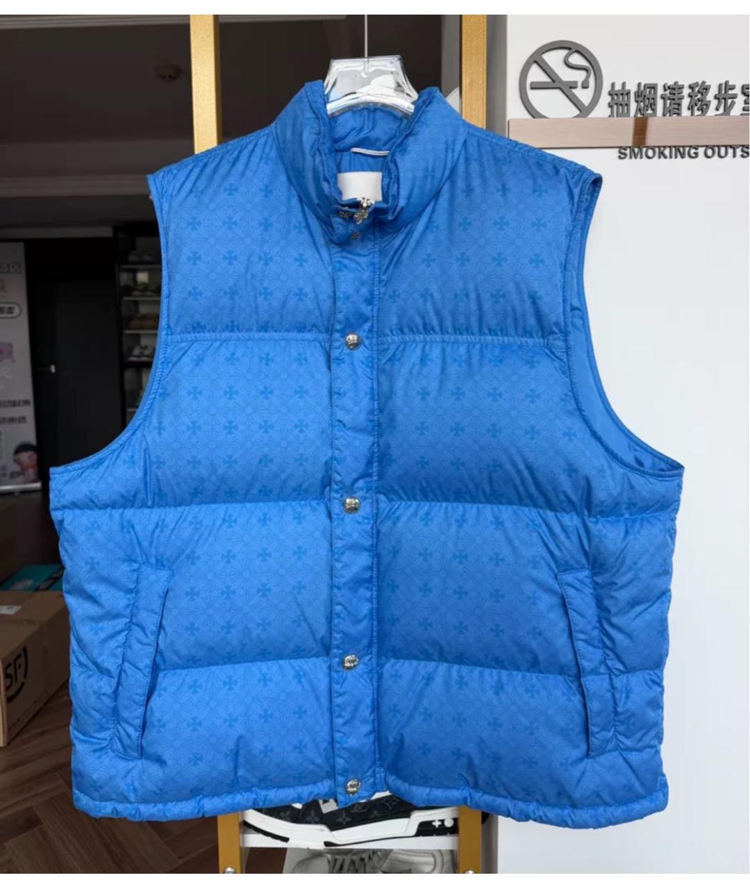 CHROME HEARTS Синий жилет, фото 7