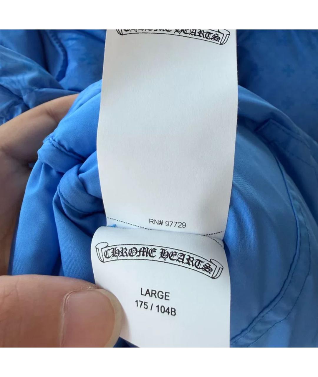 CHROME HEARTS Синий жилет, фото 6