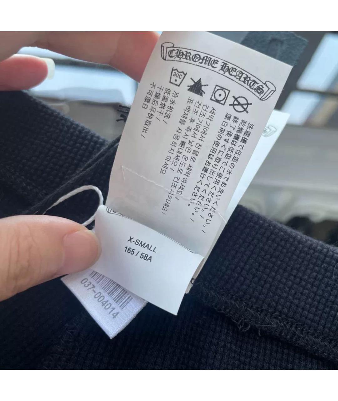 CHROME HEARTS Черные спортивные брюки и шорты, фото 4