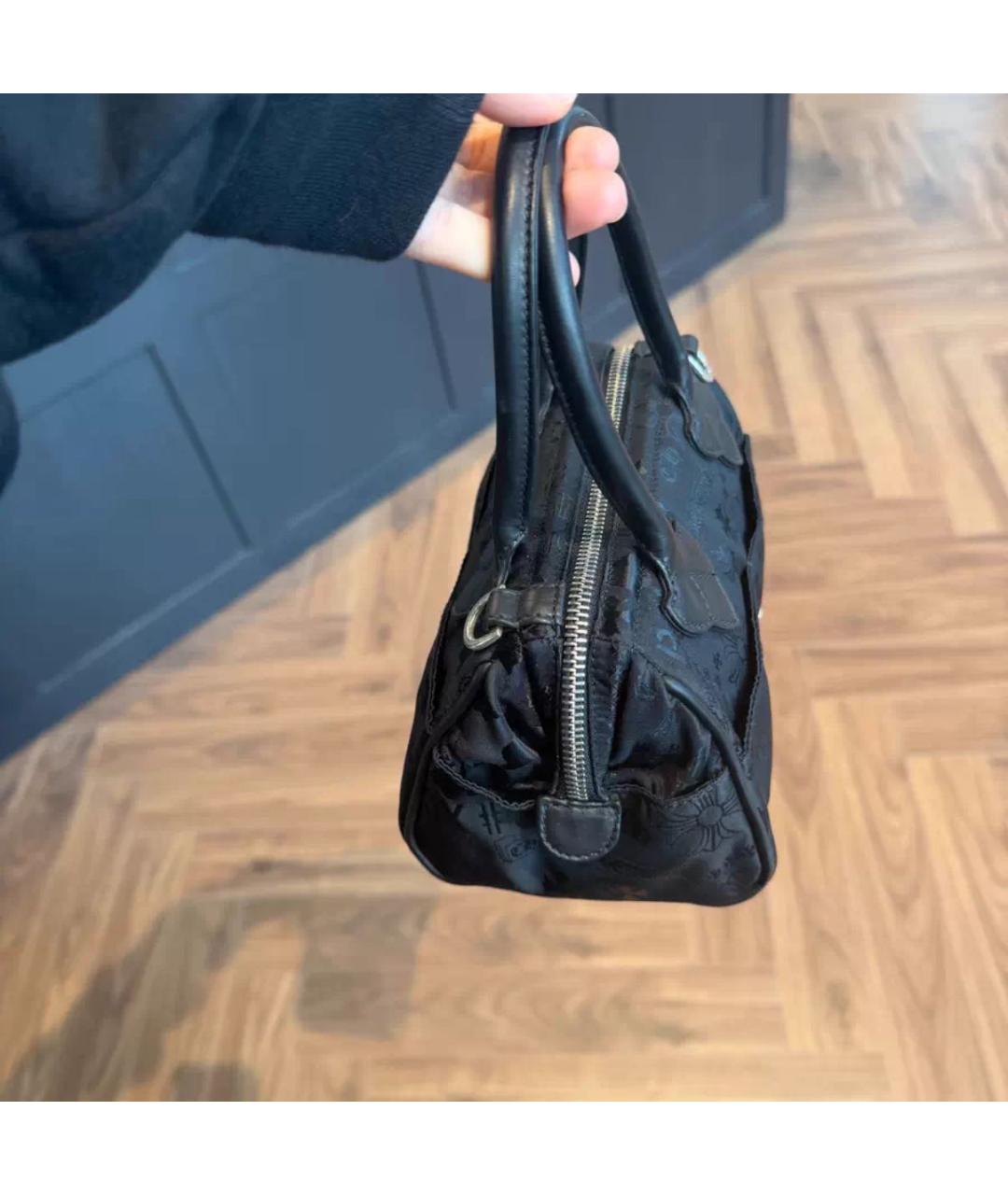 CHROME HEARTS Черная сумка с короткими ручками, фото 2