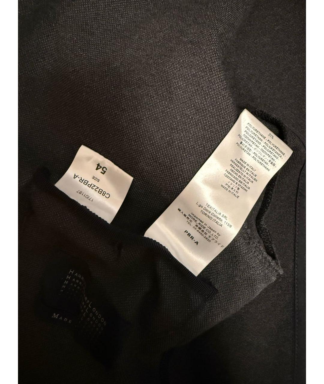 HARRIS WHARF LONDON Темно-синий хлопковый пиджак, фото 4