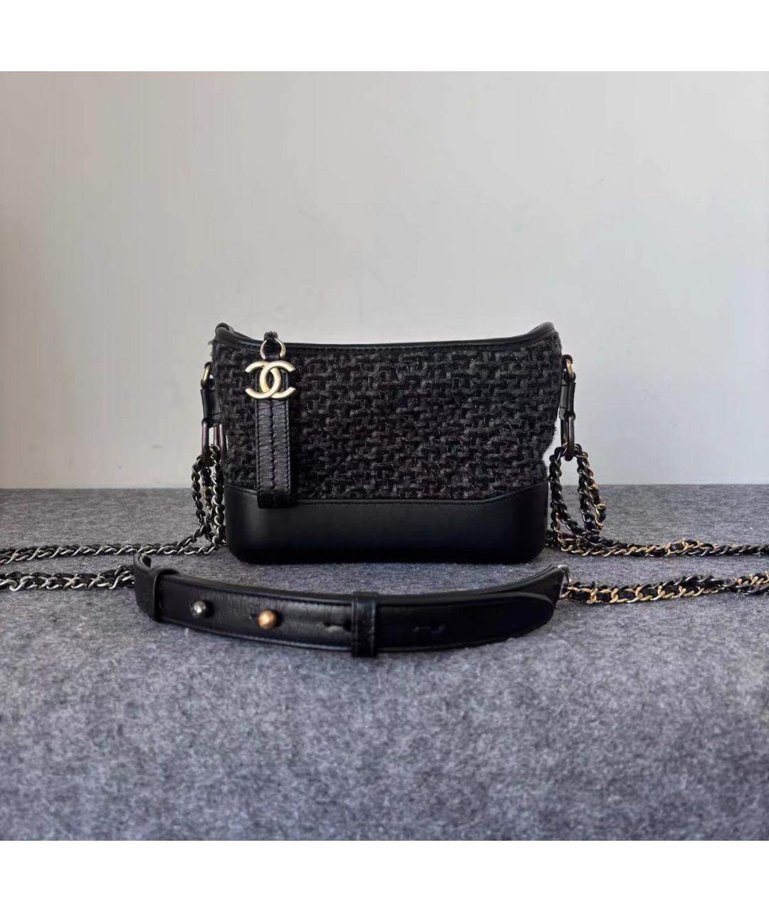CHANEL Черная сумка через плечо, фото 9