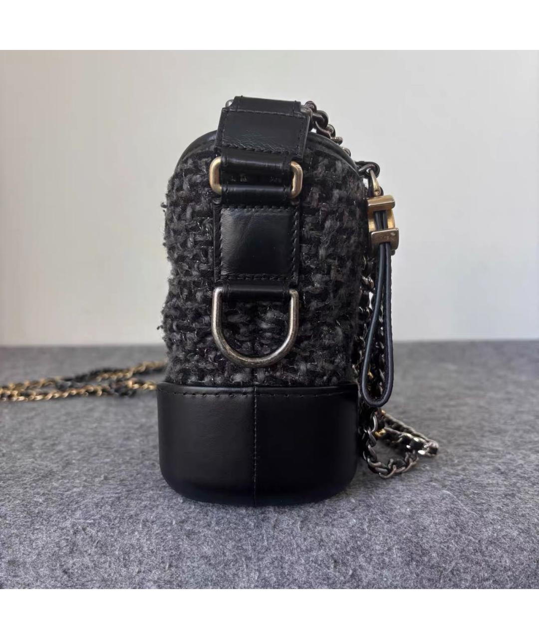 CHANEL Черная сумка через плечо, фото 3