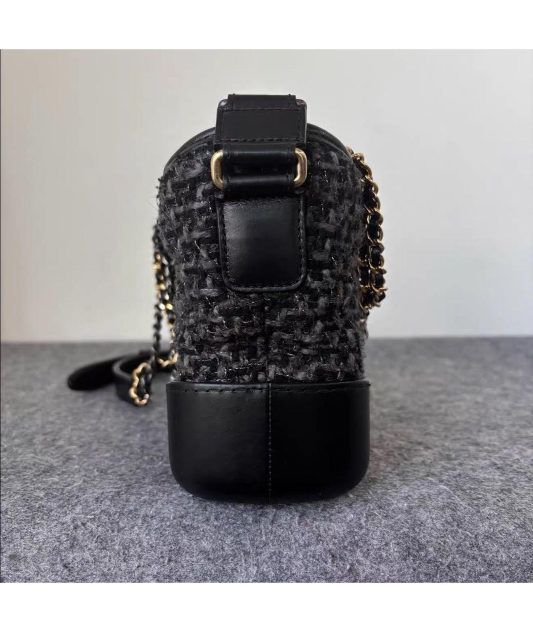 CHANEL Черная сумка через плечо, фото 4