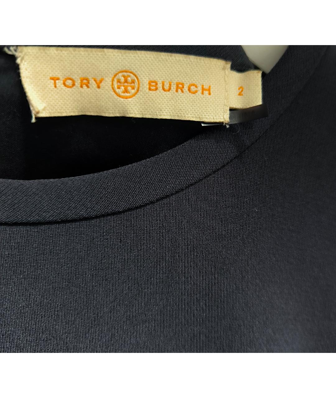 TORY BURCH Темно-синее повседневное платье, фото 3