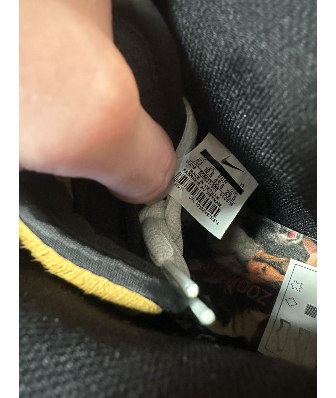 NIKE Мульти замшевые высокие кроссовки / кеды, фото 6