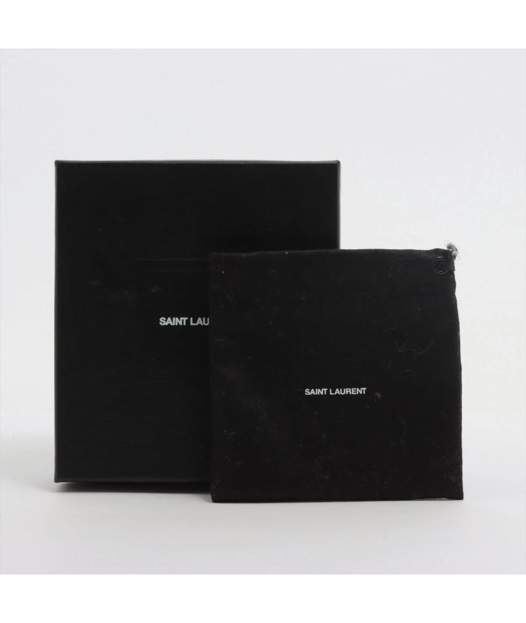 SAINT LAURENT Серебрянный металлический браслет, фото 4