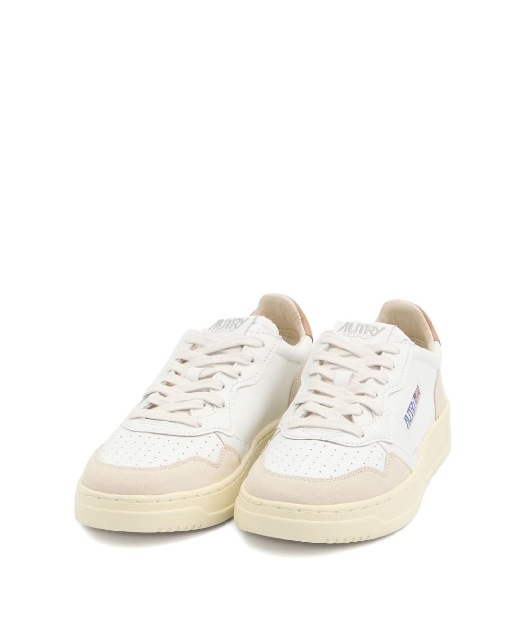 AUTRY Белые кожаные кеды, фото 2