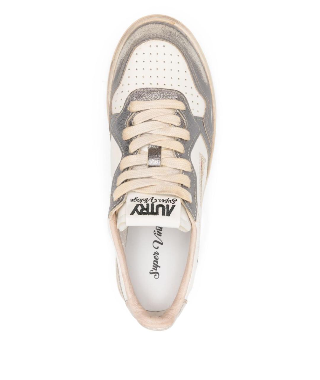 AUTRY Белые кожаные кеды, фото 3