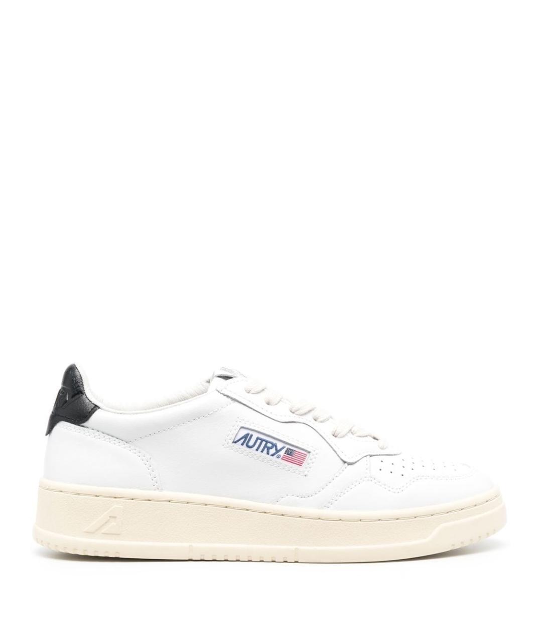 AUTRY Белые кожаные кеды, фото 1