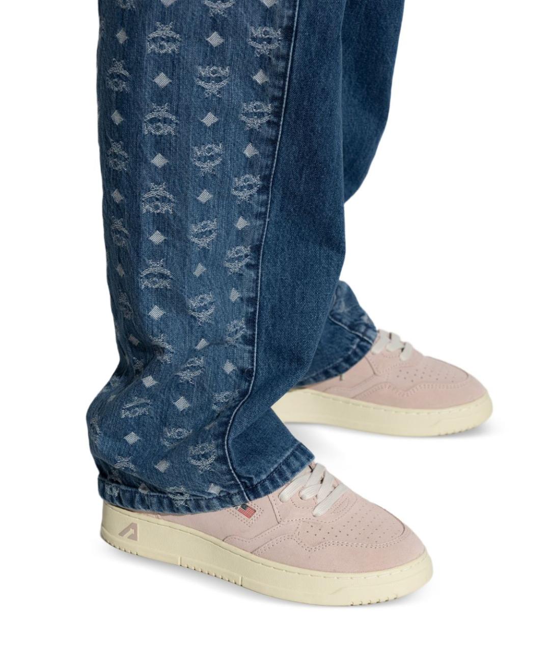 AUTRY Розовые кожаные кеды, фото 5