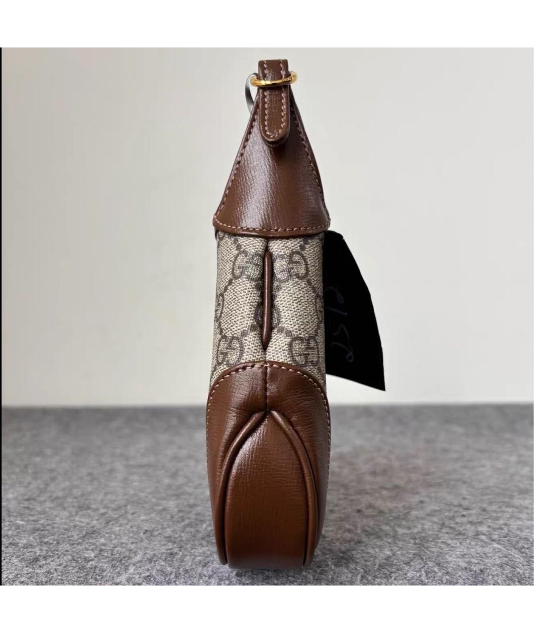 GUCCI Коричневая сумка с короткими ручками, фото 3
