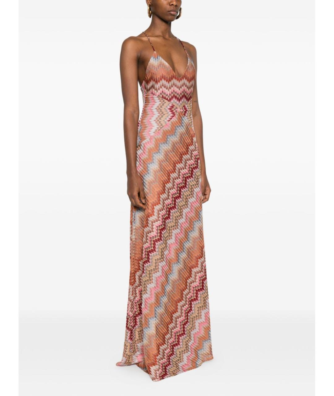 MISSONI Мульти вискозное повседневное платье, фото 4