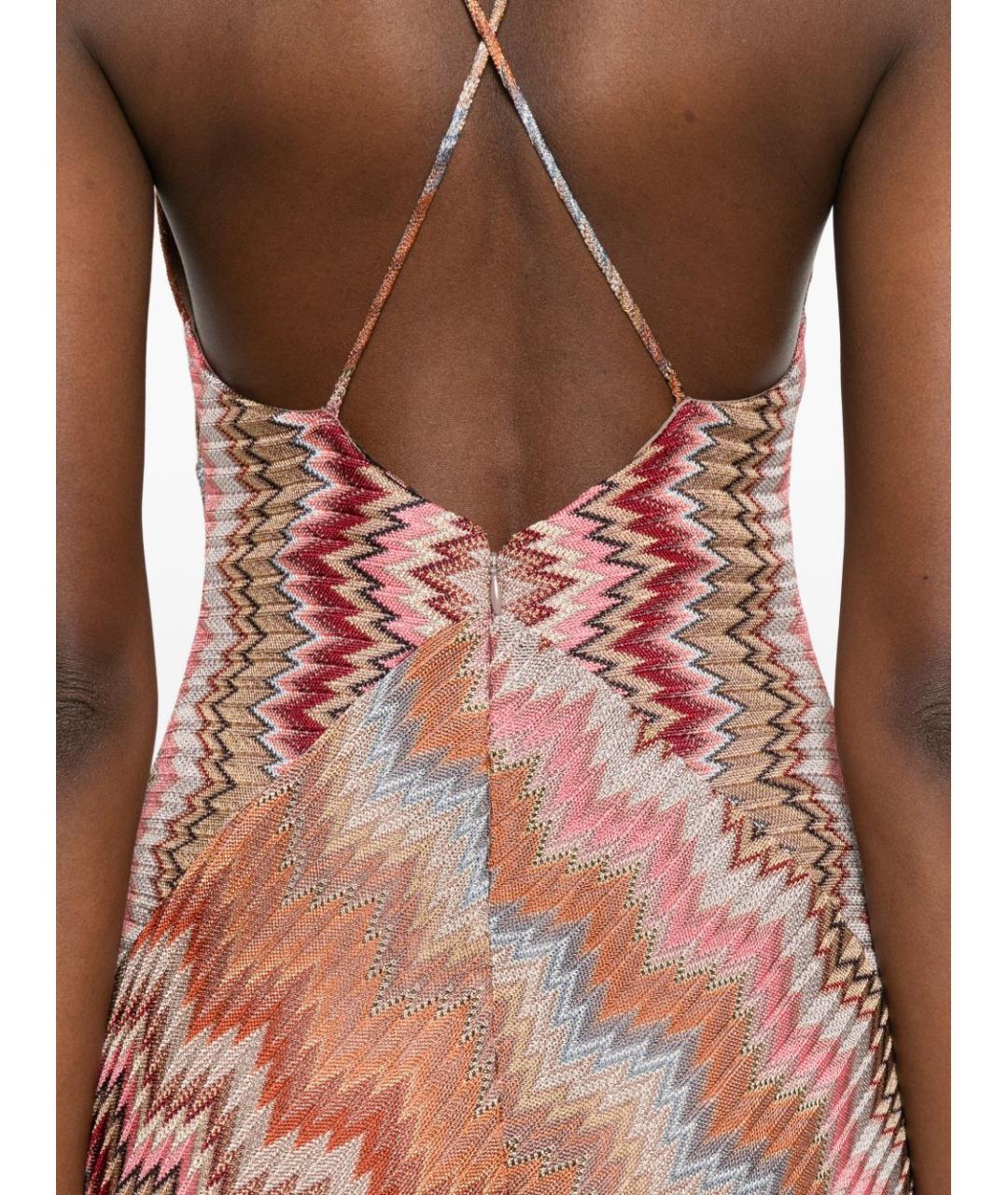 MISSONI Мульти вискозное повседневное платье, фото 2