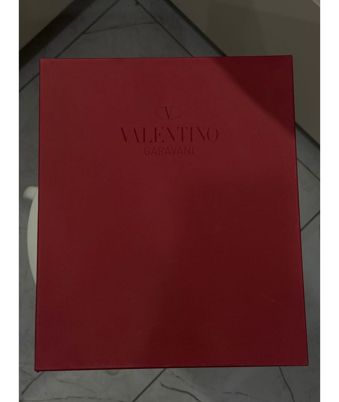 VALENTINO Белые кожаные кроссовки, фото 7