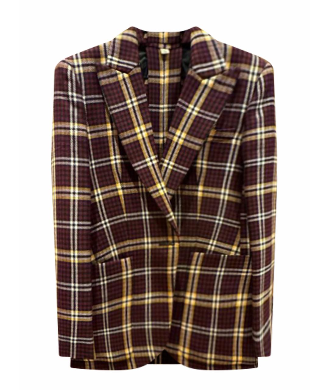 BURBERRY Мульти шерстяной жакет/пиджак, фото 1