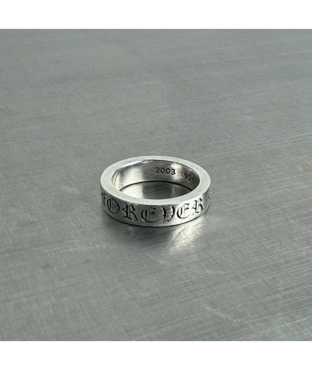 CHROME HEARTS Серебряное серебряное кольцо, фото 9