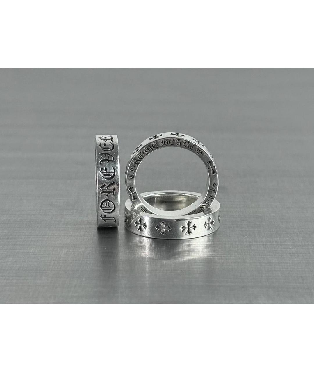 CHROME HEARTS Серебряное серебряное кольцо, фото 6