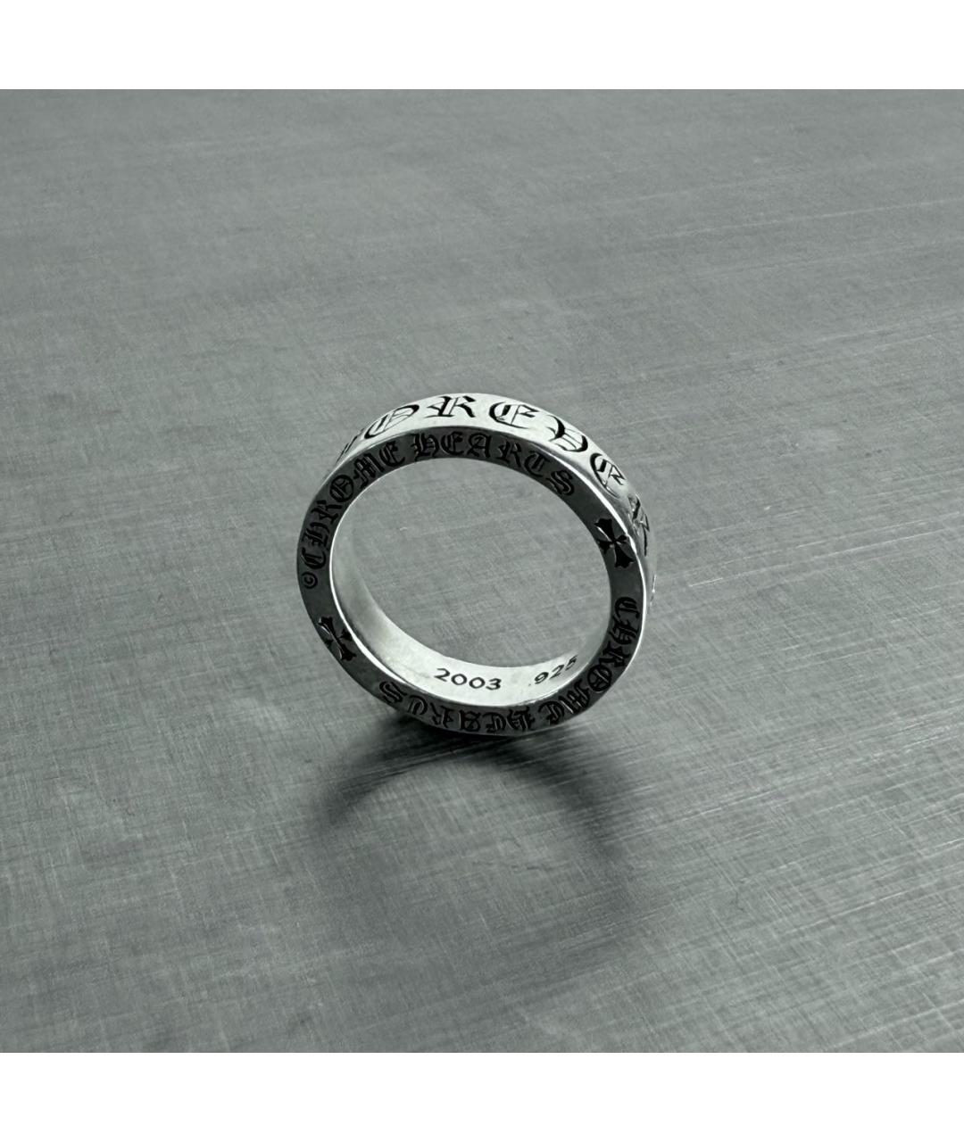 CHROME HEARTS Серебряное серебряное кольцо, фото 3